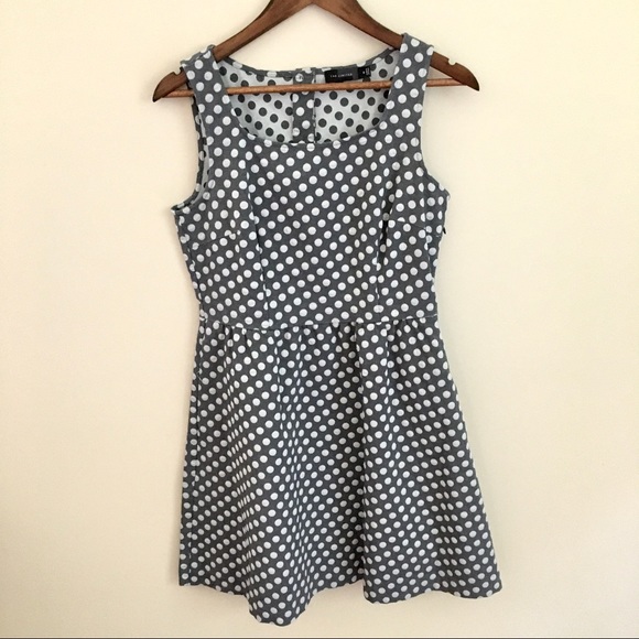 The Limited Polka Dot A-Line Dress, Sz 8 - Picture 1 of 6
